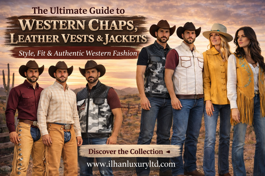 The Ultimate Guide to Western Chaps, Leather Vests & Jackets: Style, Fit & Authentic Western Fashion