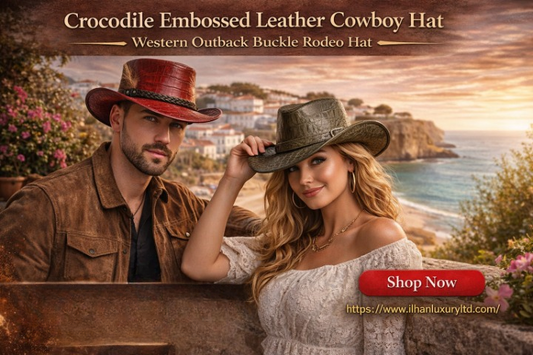 Best Crocodile Embossed Leather Cowboy Hat for Style, Durability & Western Fashion in 2026