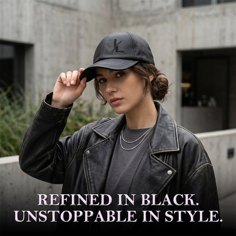 Premium Unisex Crazy Horse Leather Baseball Cap  Adjustable Strapback Dad Hat with Embroidered Logo and Breathable Lining