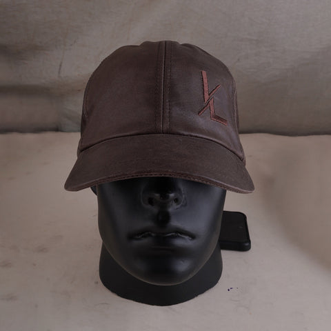 Premium Unisex Crazy Horse Leather Baseball Cap  Adjustable Strapback Dad Hat with Embroidered Logo and Breathable Lining