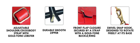 Genuine Leather Crossbody Bag for Men & Women – Premium Shoulder Bag