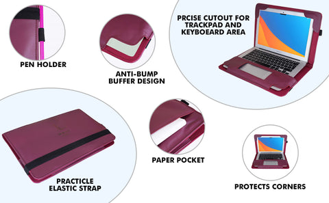 Genuine Leather Laptop Covers – Premium Protective Covers in Multiple Colors