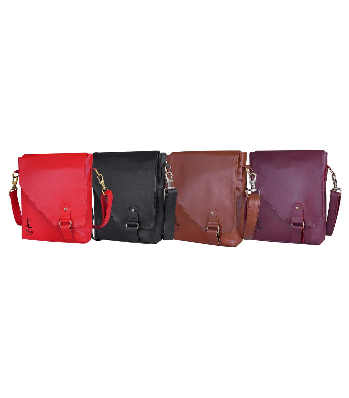 Genuine Leather Crossbody Bag for Men & Women – Premium Shoulder Bag
